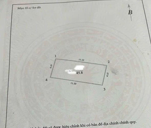 Nhà phố Thanh Xuân 46m² giá 1 tỷ - Mặt tiền rộng, tiện nghi !