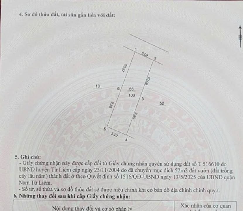 Đất nền Tây Mỗ, Nam Từ Liêm 100m² giá 20 tỷ - Sổ đỏ vuông vắn, mặt tiền rộng!