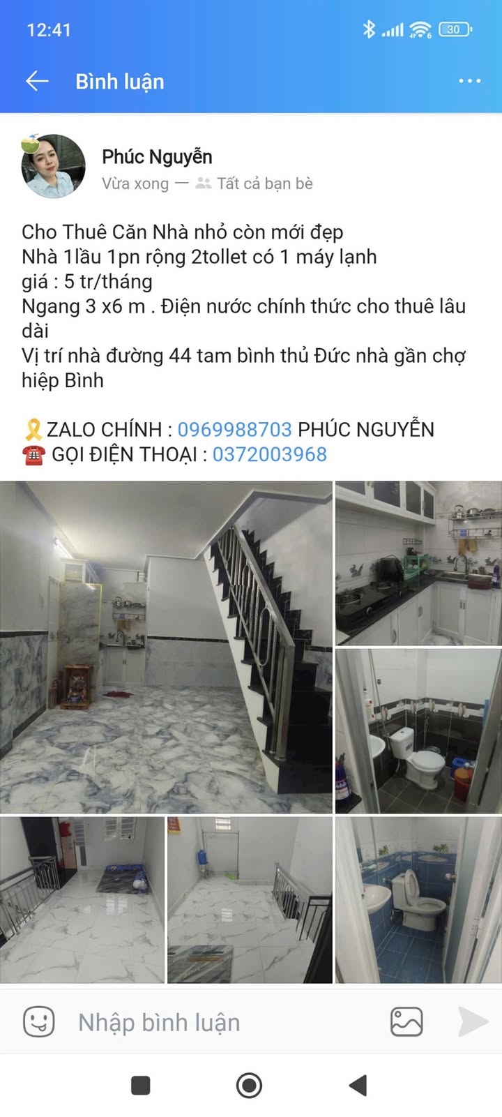 Cho thuê nhà mới đẹp tại đường 44, Thủ Đức, 18m² chỉ 4.5 triệu/tháng - Giảm giá sốc!