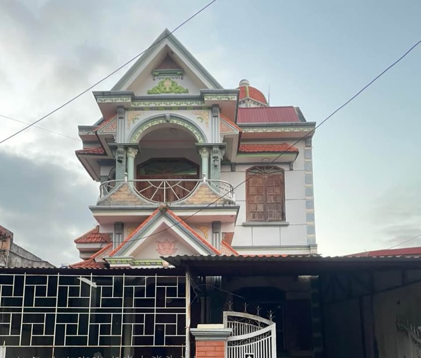 Nhà 2 tầng 1 tum tại Chiềng Sinh, Sơn La 280m² - Thiết kế biệt thự vườn siêu đẹp!