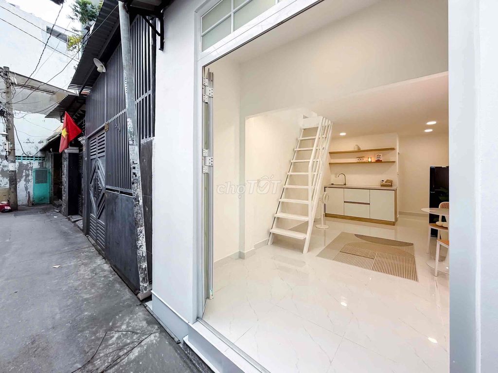 Nhà trệt + gác 2PN Tôn Thất Thuyết Q4 – Vừa ở vừa kinh doanh