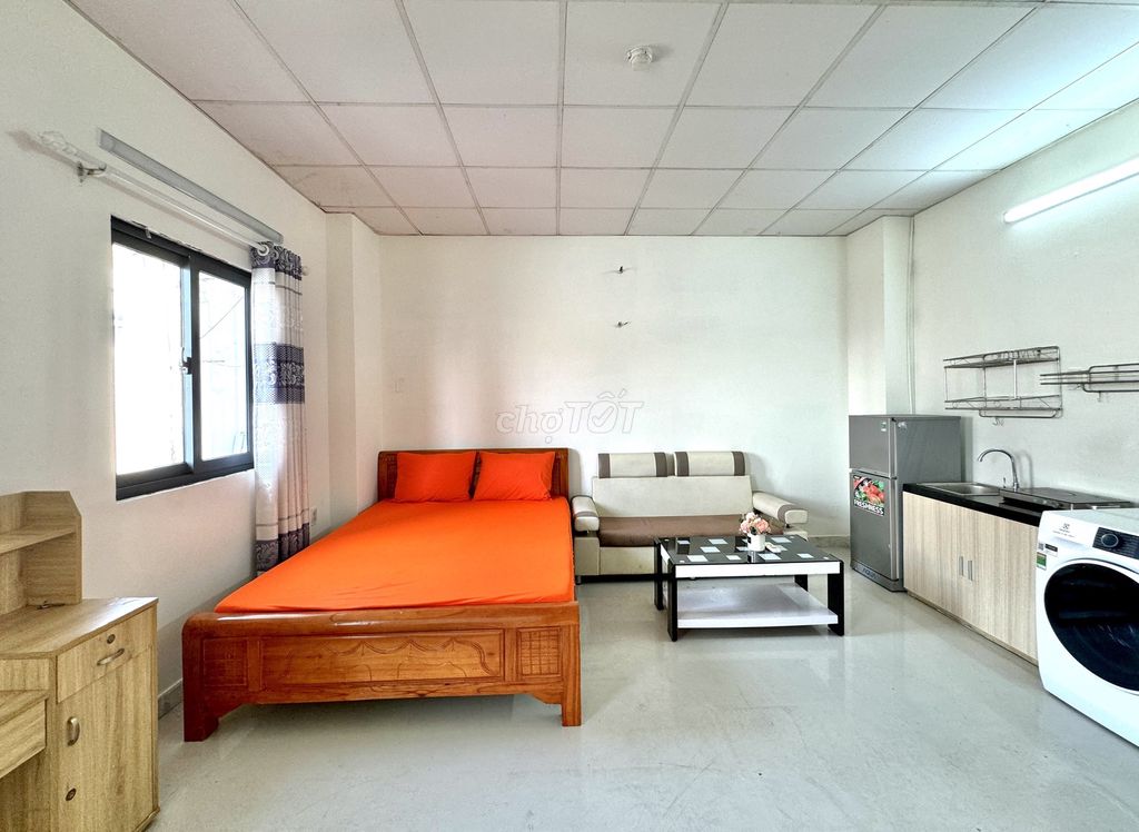 Phòng ban công 30m² full nội thất tại Xô Viết Nghệ Tĩnh giá 4.7 triệu - Giờ giấc tự do thoải mái!