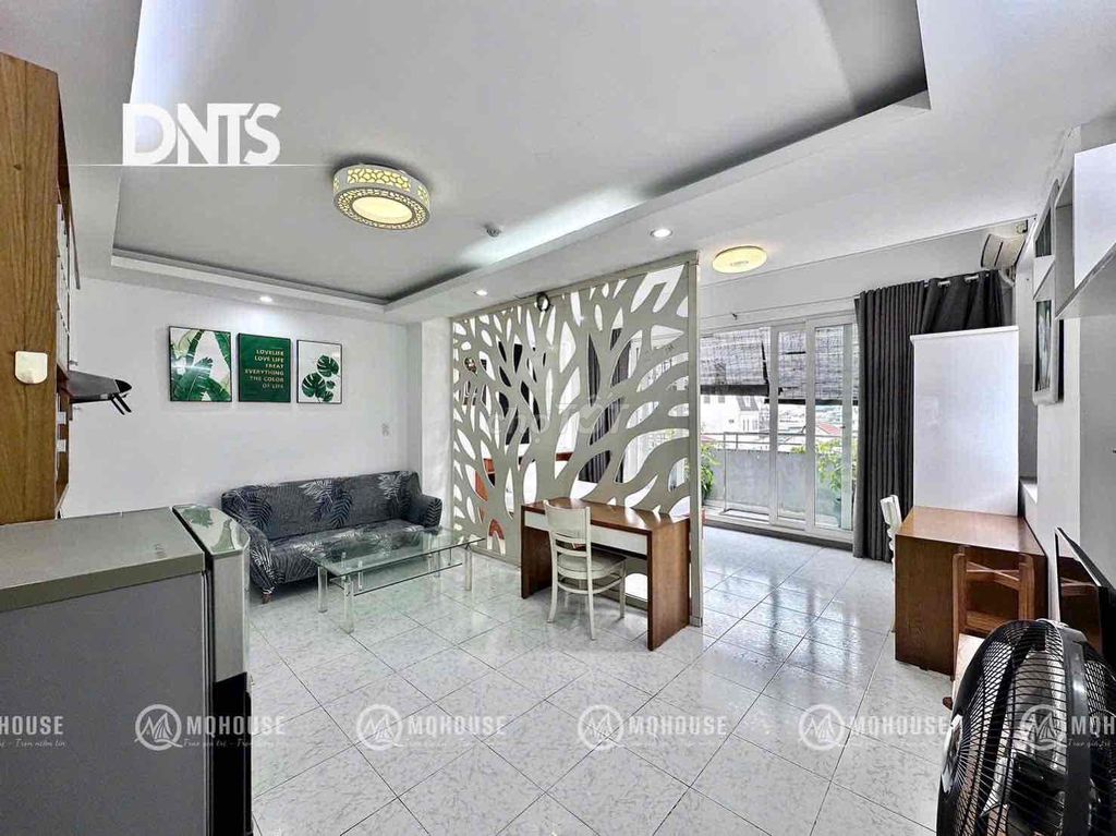 Cho thuê studio 45m² đường Nơ Trang Long - Full nội thất, an ninh 24/7!