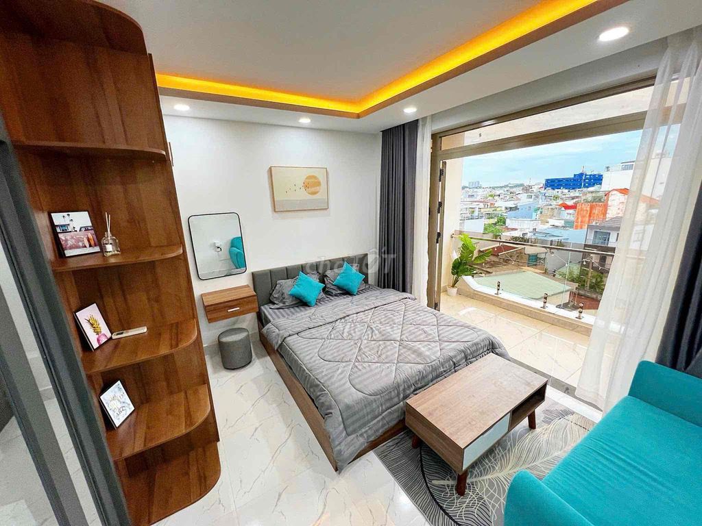 Căn hộ cho thuê tại Bình Thạnh 40m² giá 9 triệu - Nội thất đầy đủ, an ninh tốt!