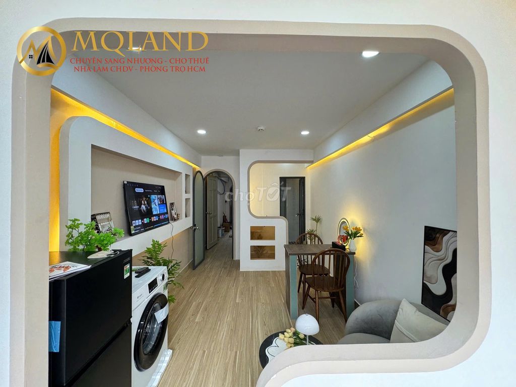 Nhà cho thuê CHDV Phường 12, Quận 10 - 8 phòng Full nội thất - Lợi nhuận hấp dẫn!