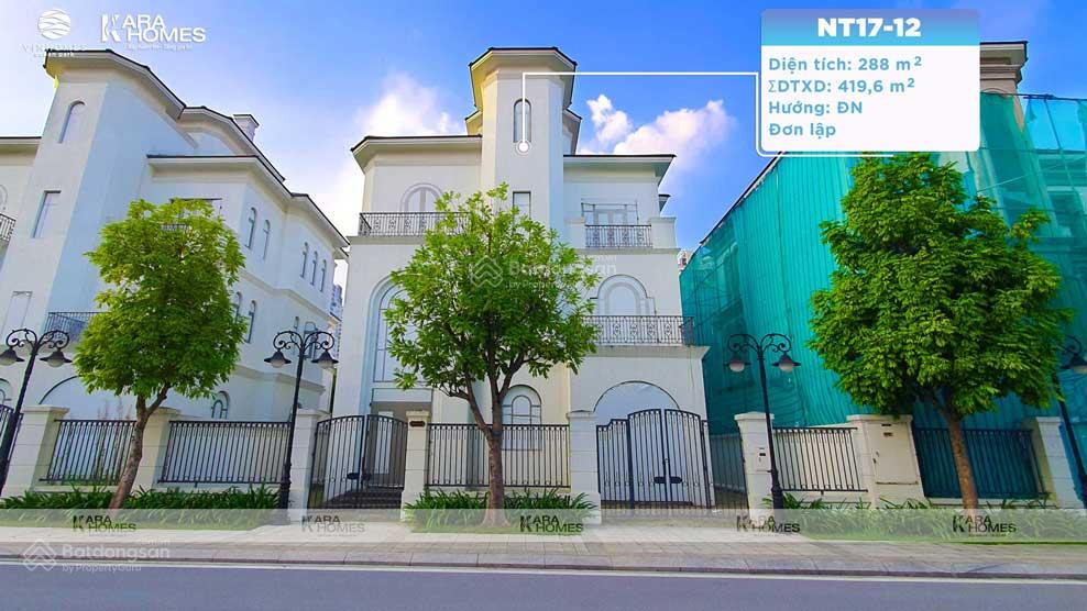 Biệt thự đơn lập góc Sao Biển 229,1m² giá 56 tỷ - Cơ hội đầu tư tuyệt vời tại Vinhomes Ocean Park 1