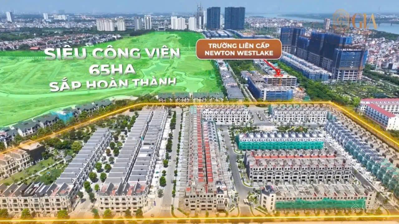 Biệt thự liền kề Kita Ciputra Tây Hồ 140m² giá chỉ 50 tỷ - Đầu tư sinh lời bền vững!