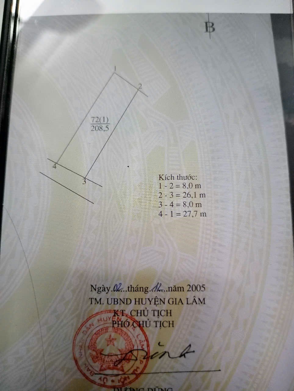 Bán đất thổ cư Đông Dư Hạ, Gia Lâm 208m² - Đầu tư tiềm năng không thể bỏ lỡ!