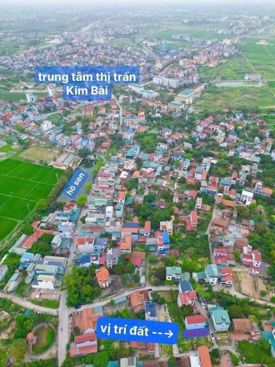 Đất Kim Lâm, Thị Trấn Kim Bài 55m² giá 3 tỷ - Vị trí vàng tiện ích đầy đủ!