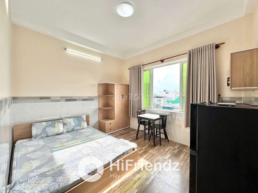 Căn hộ dịch vụ Chợ Lớn 20m² giá 5.7 triệu - Full nội thất, an ninh 24/7!