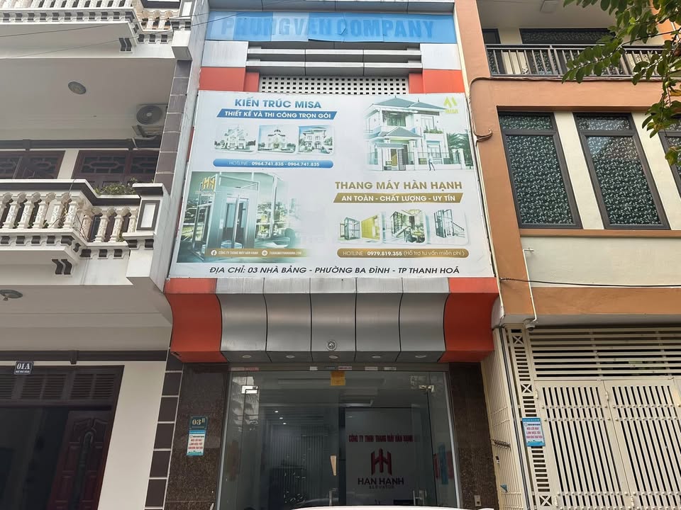 Nhà cho thuê 2 tầng tại phường Ba Đình, Thanh Hóa - Phù hợp văn phòng và thẩm mỹ viện!