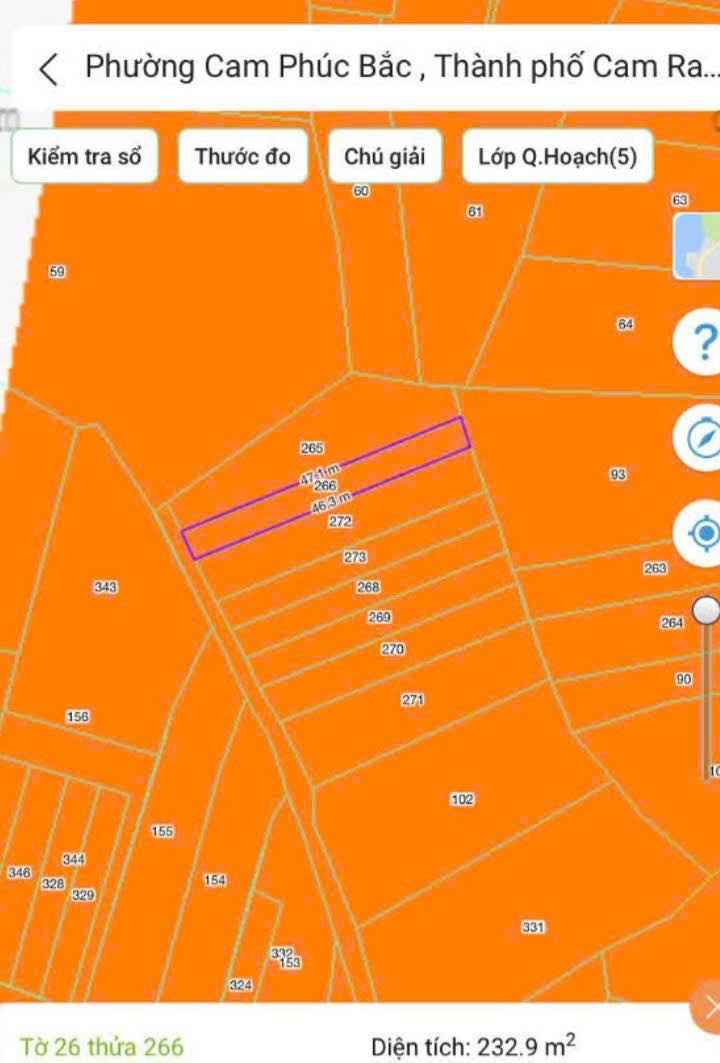 Đất nền Cam Phúc Bắc 230m² giá 950 triệu - Cơ hội đầu tư tuyệt vời!