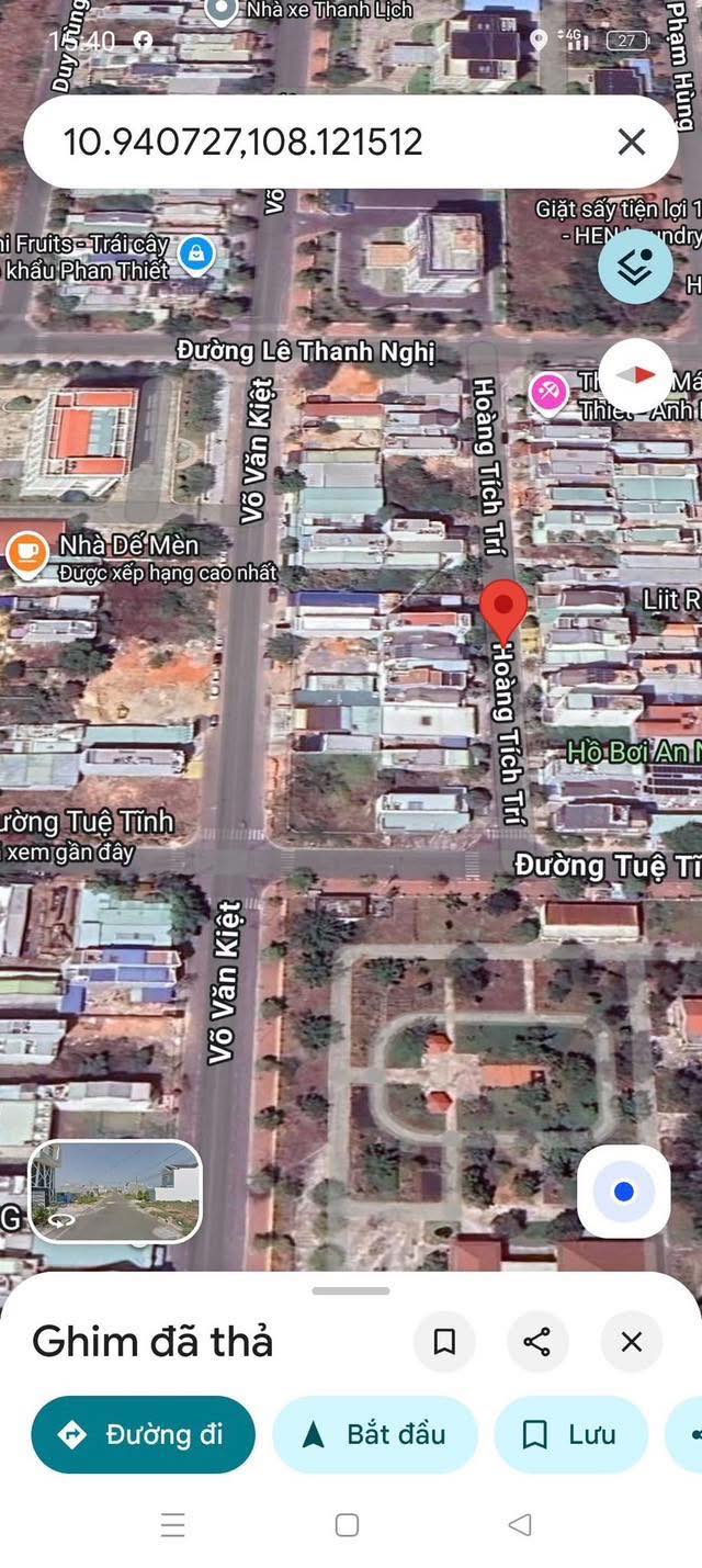 Nhà mặt tiền Hùng Vương, Phan Thiết 100m² giá 3.3 tỷ - Đầu tư sinh lời ngay!