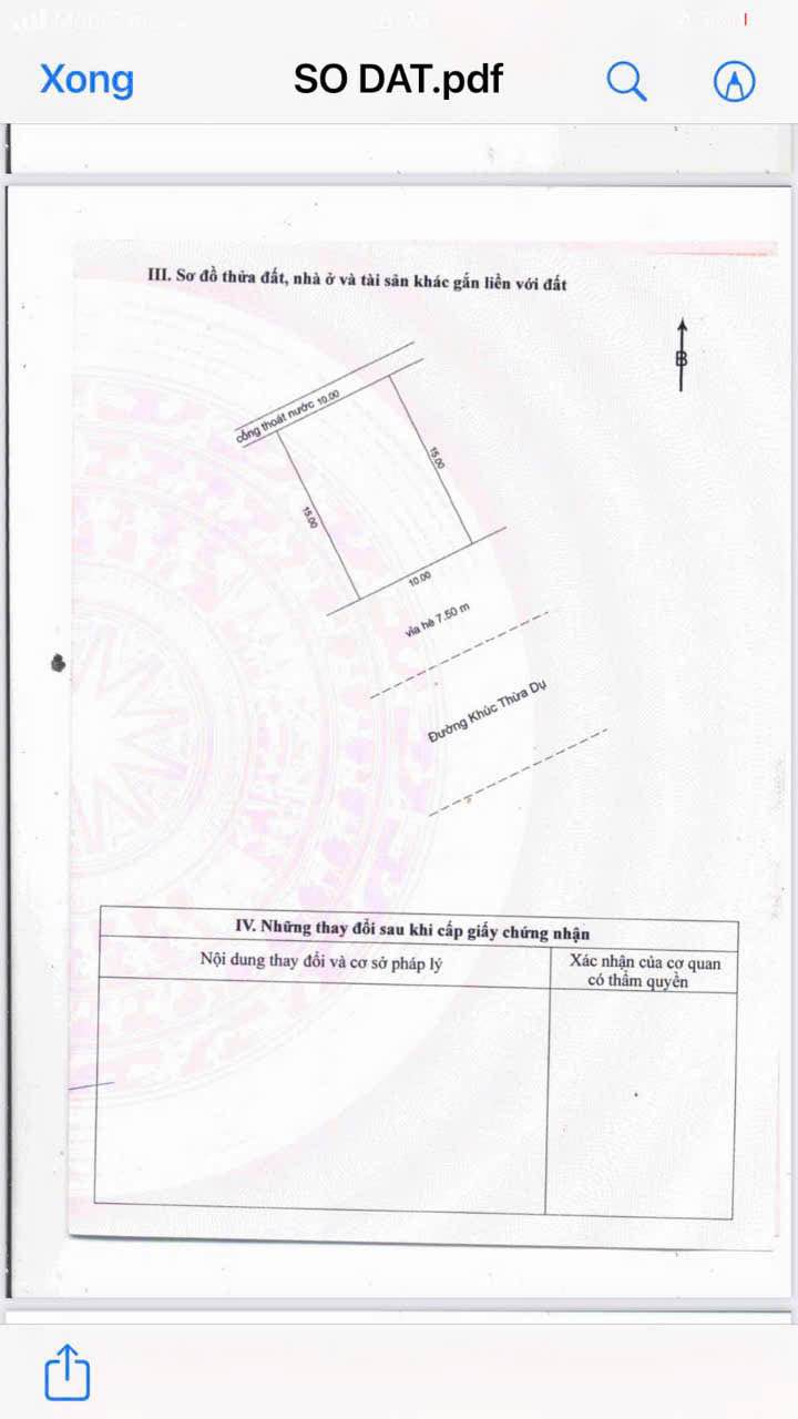 Lô đất biệt thự Khúc Thừa Dụ, Đà Nẵng 180m² giá 11 tỷ - Đường 10m5, hướng Đông Nam