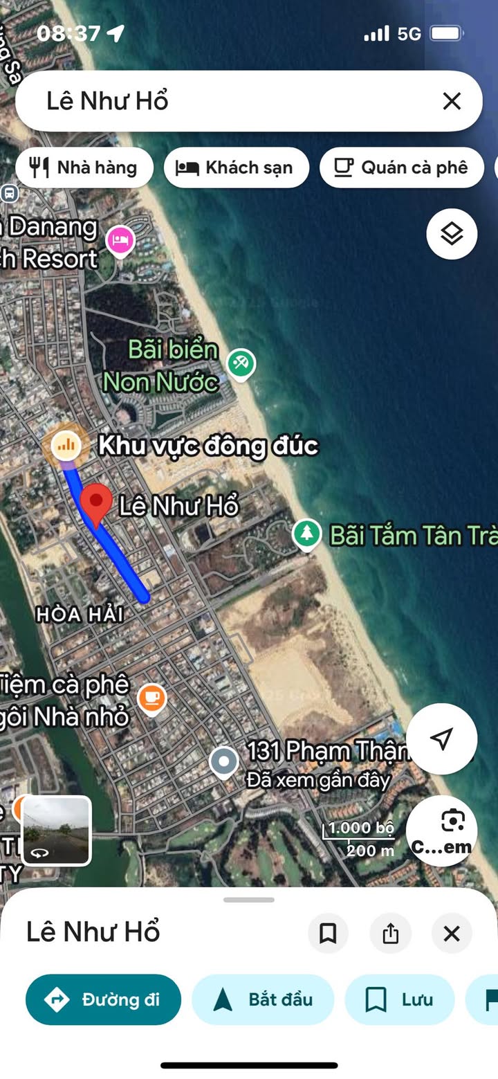 Đất nền đường Lê Như Hổ, quận Ngũ Hành Sơn, 105m² giá 5.45 tỷ - Cơ hội đầu tư tuyệt vời!