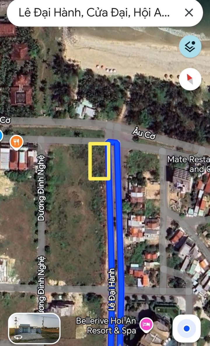 Đất mặt tiền Âu Cơ - Lê Đại Hành, Hội An 240m² - Cơ hội đầu tư hiếm có!