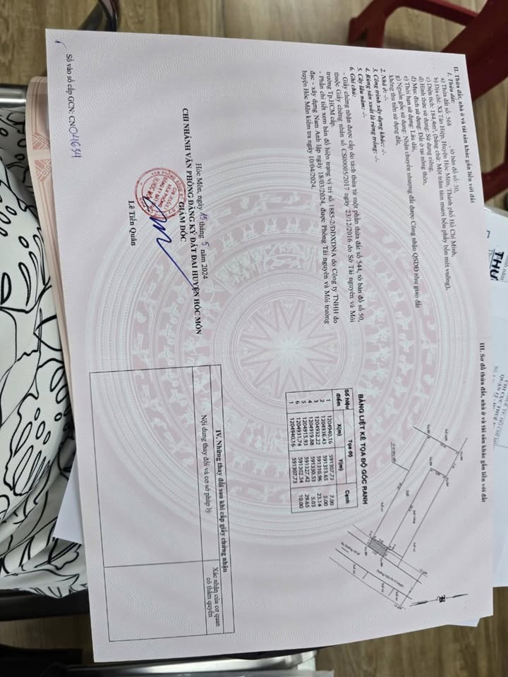 Đất Tân Hiệp Hóc Môn 115m² giá 4 tỷ - Pháp lý rõ ràng, phong thủy tốt!