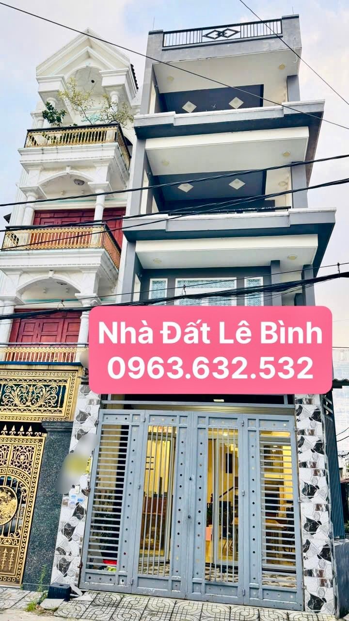 Nhà phố 100m² Trương Thị Hoa, Q12 – 6PN khép kín – Giá chỉ 6.5 tỷ