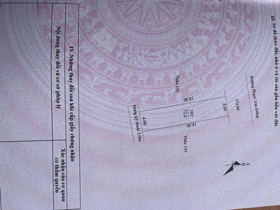 Đất Phạm Văn Đồng, Hải Dương 72m² giá 5 tỷ - Cơ hội đầu tư hiếm có!
