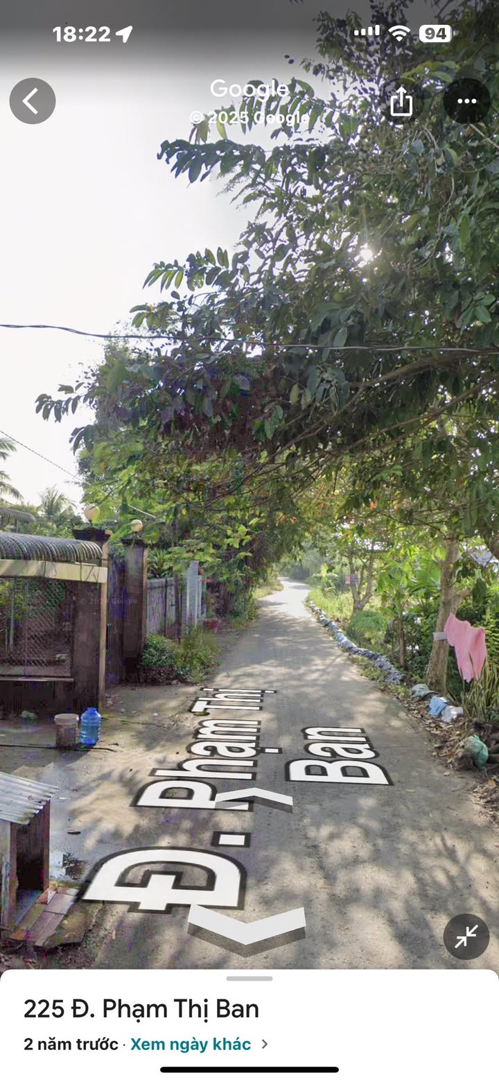 Đất nền mặt tiền Phạm Thị Ban, 1000m² giá 2.55 tỷ - Cơ hội đầu tư hấp dẫn!