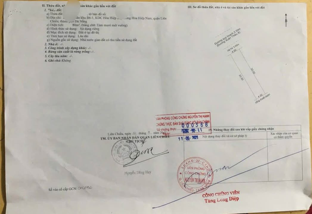 Nhà riêng quận Liên Chiểu Đà Nẵng 80m² giá 3 tỷ - Gần biển thuận tiện!