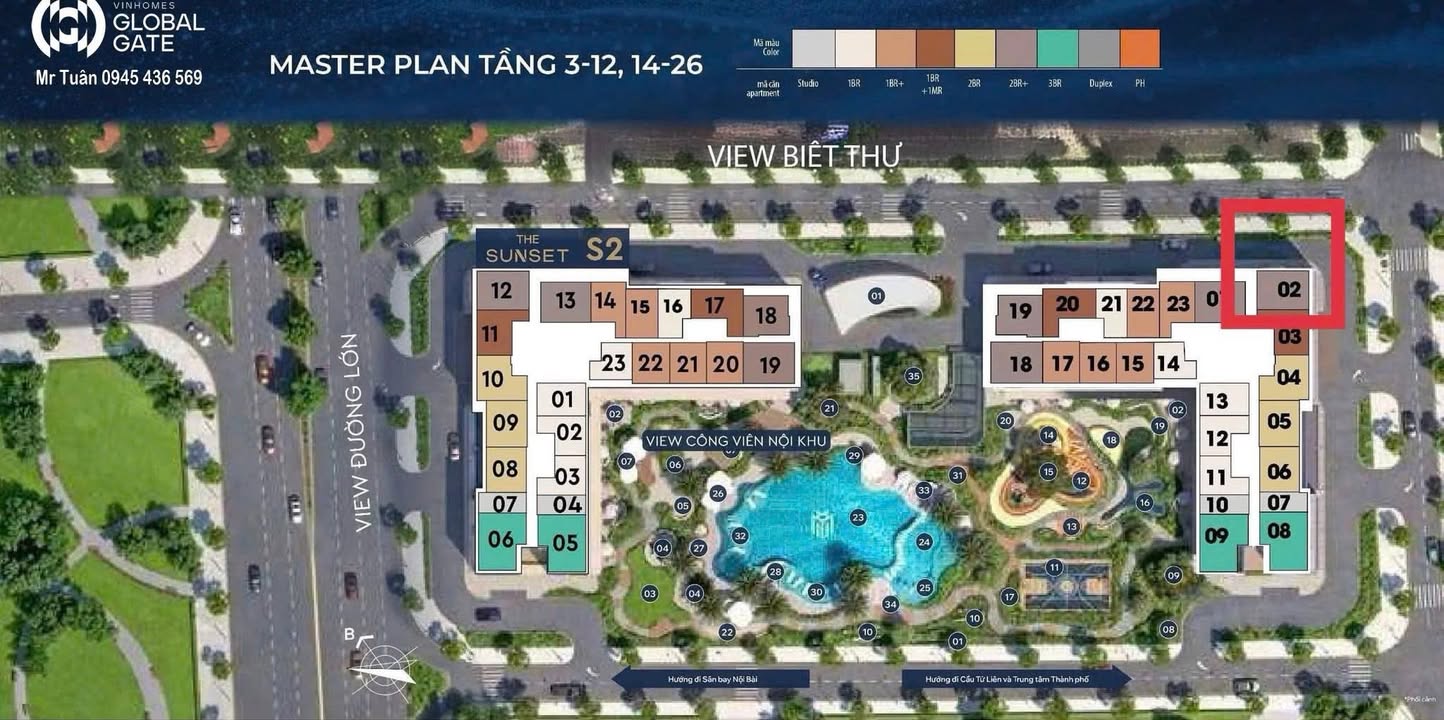 Căn hộ 2PN Masteri Grand Avenue Đông Hội 60m² giá 7 tỷ - Chênh nhẹ, thanh toán theo tiến độ!