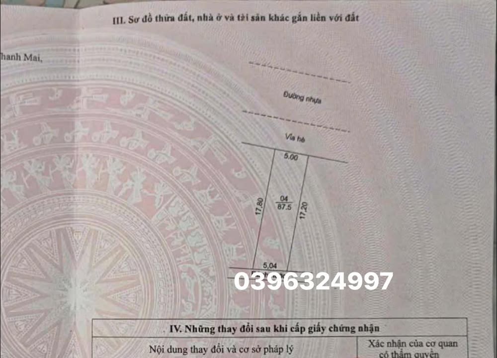 Nhà mặt tiền Đa Mai, Bắc Giang 87m² giá 3 tỷ - Hậu nở tài lộc!
