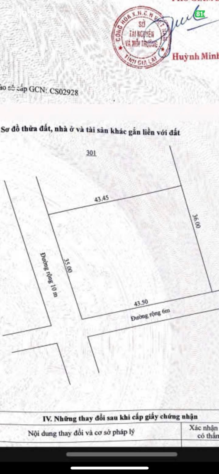 Đất thổ cư 70m² tại Làng Rinh, xã Hà Bầu, Đak Đoa, Gia Lai - Thỏa thuận giá tốt!