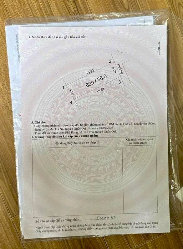 Đất nền Tân Phú, Chương Mỹ 56m² giá 3 tỷ - Cơ hội đầu tư tốt!