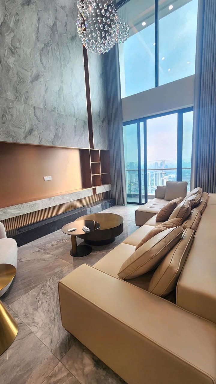 Căn hộ Duplex 4PN 3WC Chung cư The Zei 185m² giá 24.8 tỷ - View pháo hoa tuyệt đẹp!