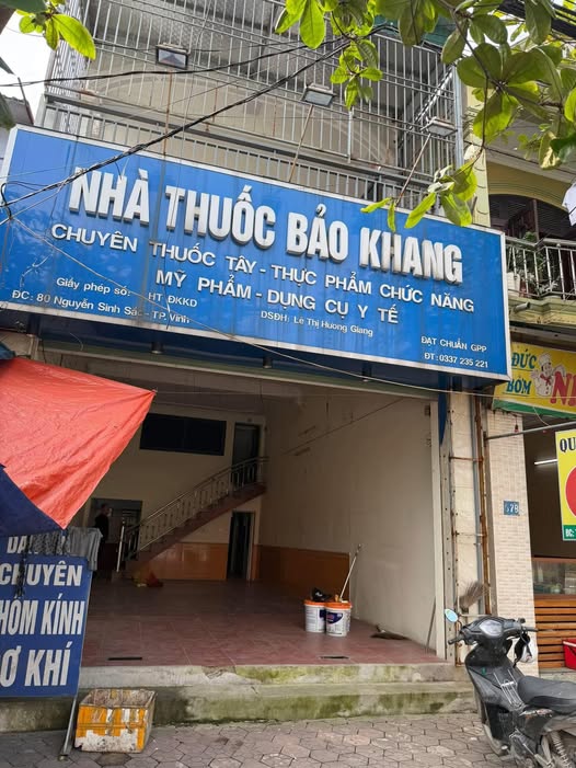 Cho thuê mặt bằng kinh doanh mặt đường Nguyễn Sinh Sắc TP Vinh giá 10 triệu - Vị trí đắc địa dễ thu hút khách!