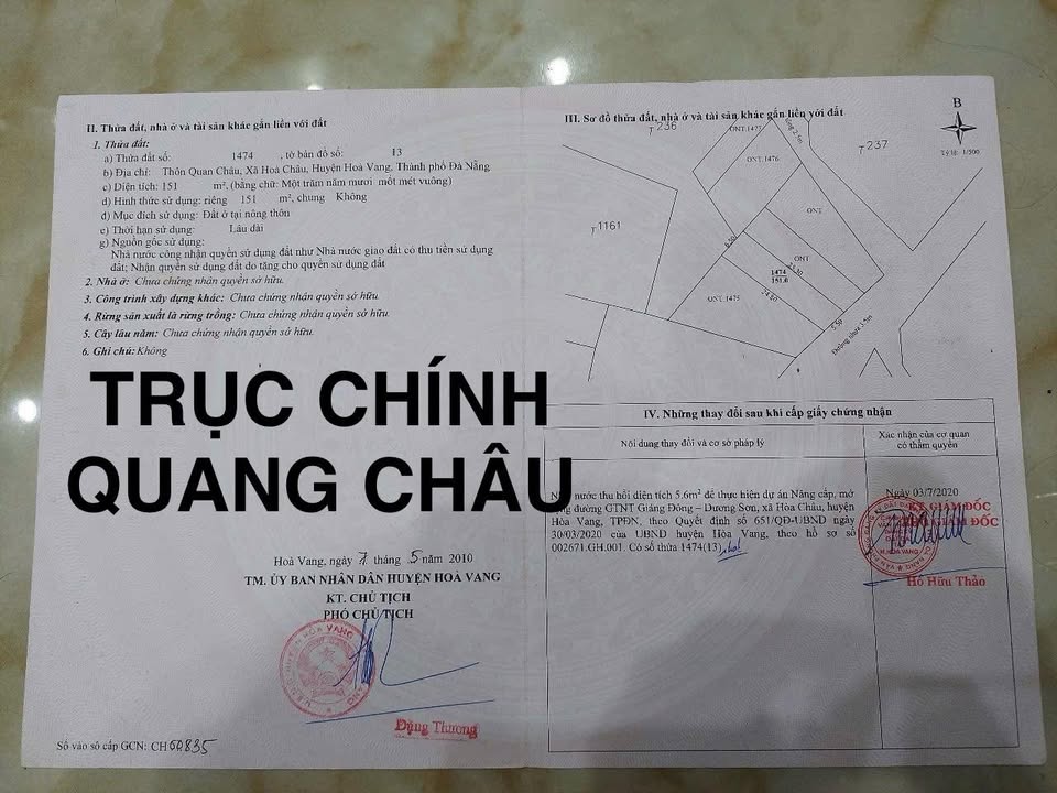 Đất nền Hòa Xuân Đà Nẵng 151m² giá 3.2 tỷ - Đầu tư sinh lời ngay!