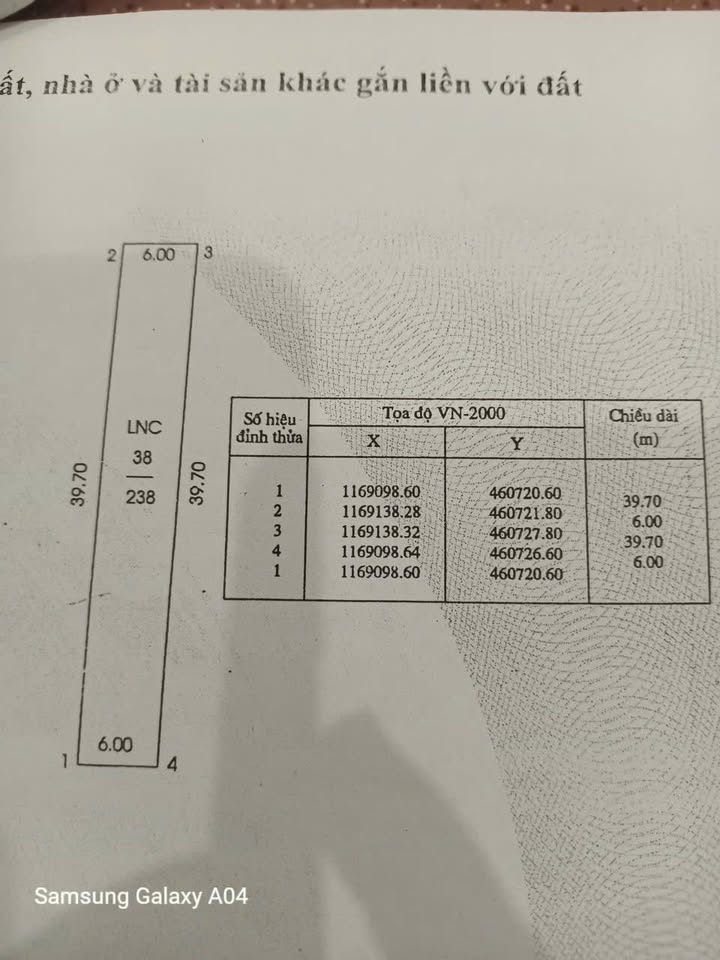 Đất nền Phước Tân 240m² giá 1 tỷ - Đầu tư sinh lời ngay!