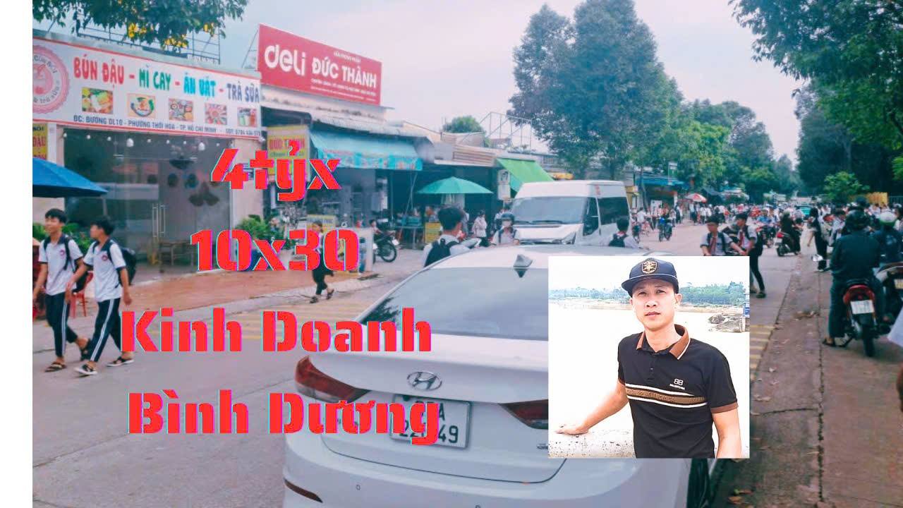 Lô đất kinh doanh 300m² tại Thới Hòa, Bến Cát - Sổ riêng chính chủ, giá thỏa thuận!