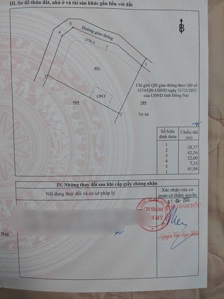 Đất nền Xuân Đông Cẩm Mỹ 1200m² - Sổ hồng chính chủ, giá thương lượng hấp dẫn!