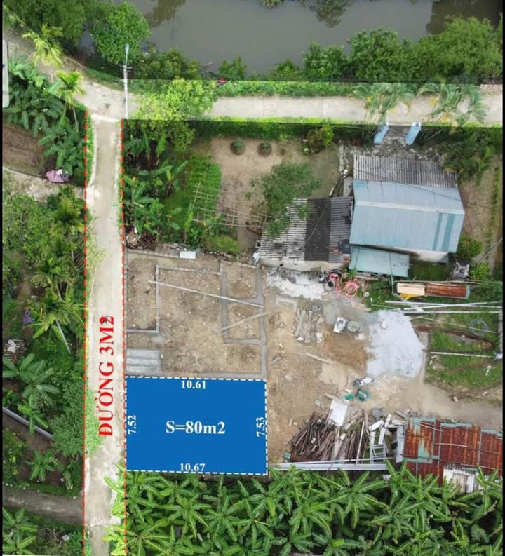 Đất Kiệt Ô Tô Dạ Lê Chánh, Thủy Vân 80m² giá 1.4 tỷ - Sổ hồng chính chủ!