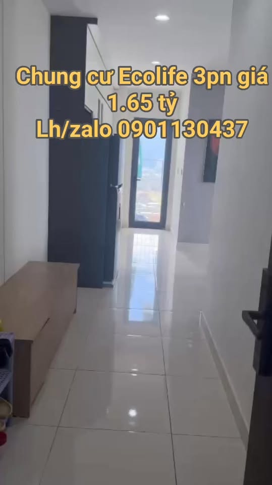Chung cư Ecolife Quy Nhơn 68m² giá 1.65 tỷ - Sẵn sàng vào ở ngay!