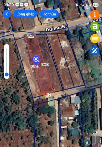 Lô đất 2 mặt tiền đường B3, Cư Êbur, Buôn Ma Thuột 560m² giá 2.65 tỷ - Đầu tư sinh lời ngay!