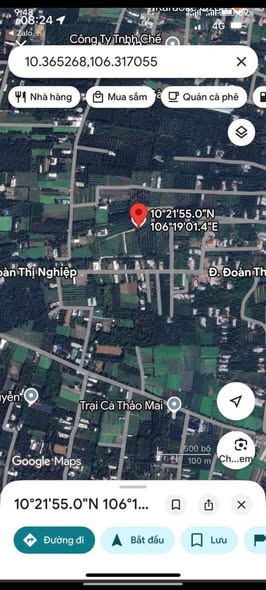 Đất nền 1000m² Phường Trung An, Mỹ Tho - Giá chỉ 2.55 tỷ, đầu tư sinh lời!
