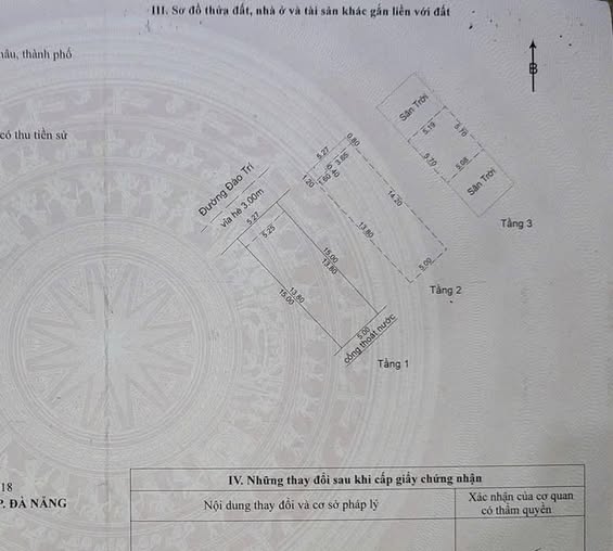 Nhà 2,5 tầng mặt tiền Đào Trí 77m² giá chỉ 6 tỷ - Vị trí đắc địa bậc nhất Đà Nẵng!