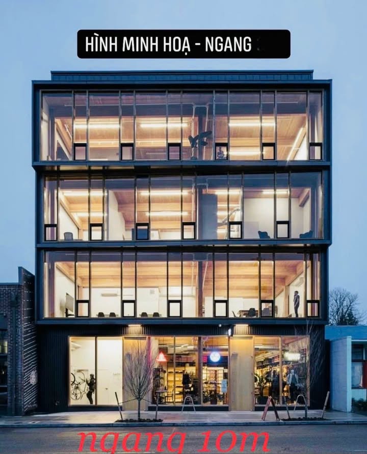 Nhà nguyên căn 5 tầng tại 919 Nguyễn Lương Bằng, Đà Nẵng - Thiết kế hiện đại, phù hợp kinh doanh!