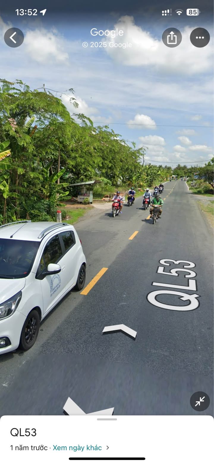 Đất mặt tiền Quốc lộ 53, Tân Long, Mang Thít, Vĩnh Long - 1432m² chỉ 3.3 tỷ - Pháp lý rõ ràng!