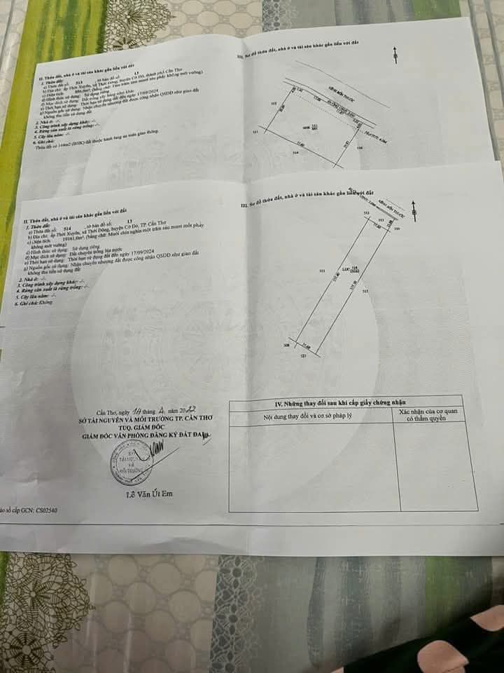 Đất trồng lúa 15.4ha tại xã Thới Đông, Cờ Đỏ - Cơ hội đầu tư hấp dẫn!