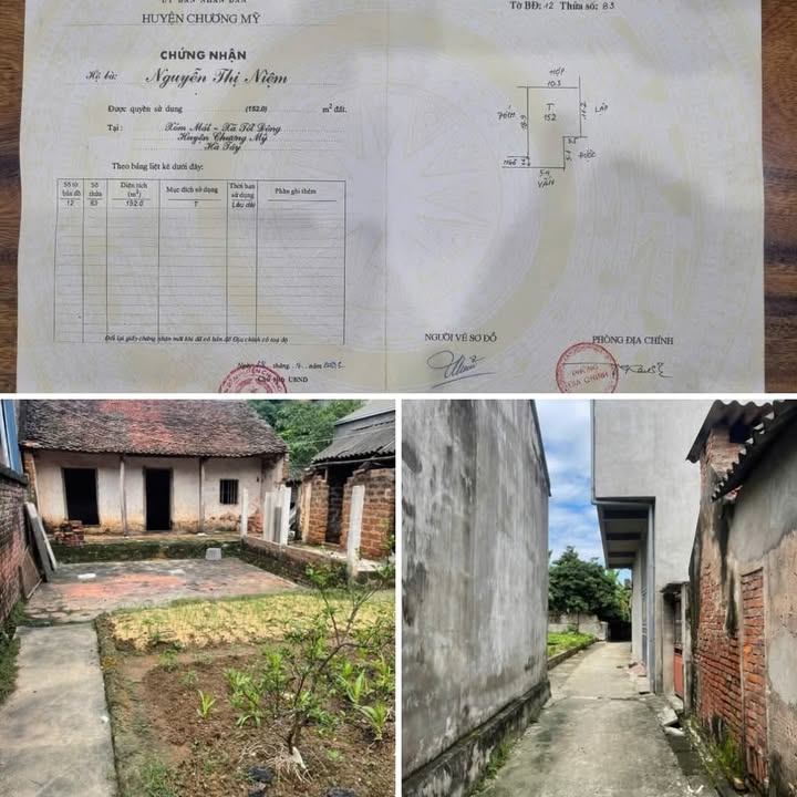 Đất nền Tốt Động, Chương Mỹ 152m² - Bán gấp với giá thỏa thuận!