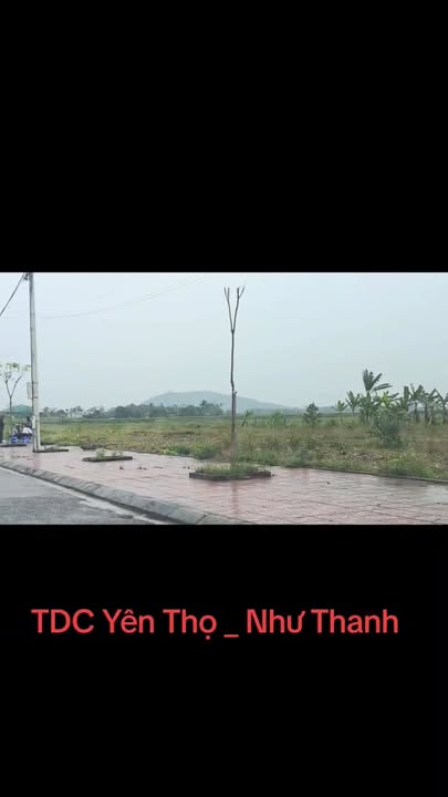 Đất nền dự án Yên Thọ Như Thanh 184m² giá 700 triệu - Mặt tiền 8m cực đẹp!