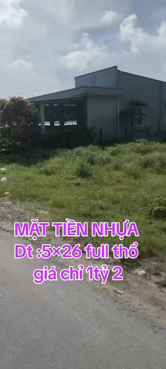 Đất thổ cư 130m² tại ấp Chánh, Đức Lập Hạ giá chỉ 1.2 tỷ - Đầu tư sinh lời!