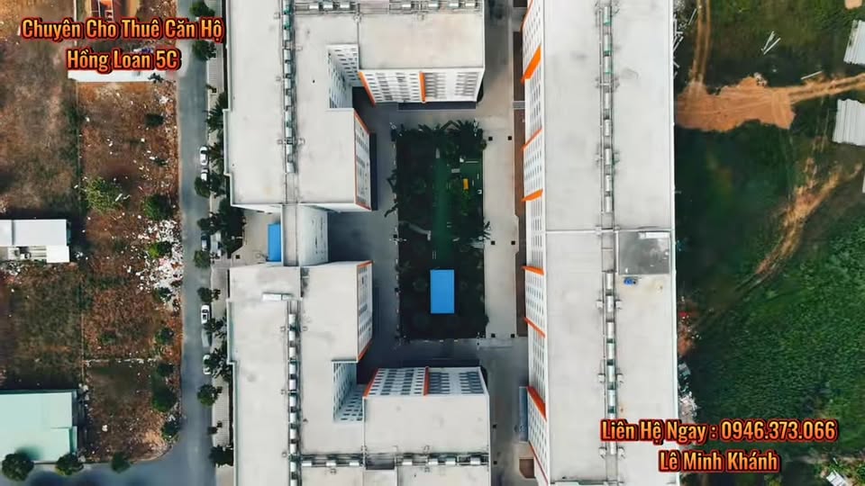 Chung cư Hồng Loan 5C Cái Răng - Nhiều căn hộ cho thuê chỉ từ 4 triệu