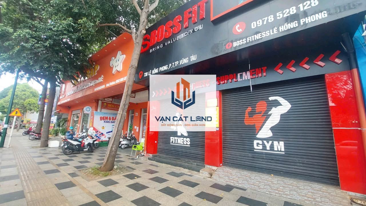 Nhà cho thuê mặt tiền Lê Hồng Phong 335m² - Vị trí đắc địa, thương hiệu nổi bật!