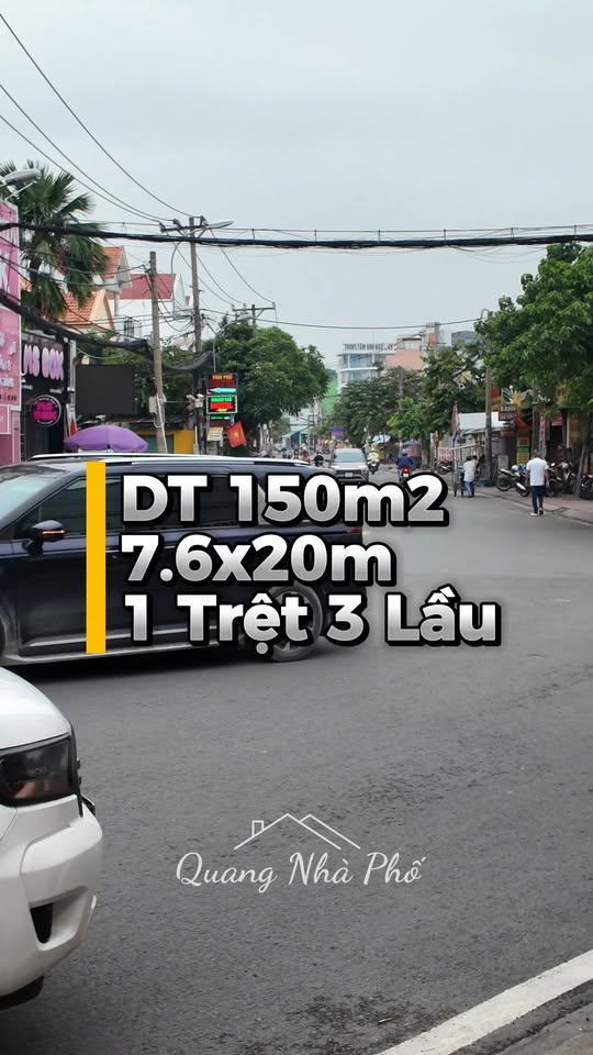 Bán gấp FrontHouse mặt tiền Lê Văn Chí Thủ Đức 150m² – 80 triệu/tháng – Sổ hồng chính chủ