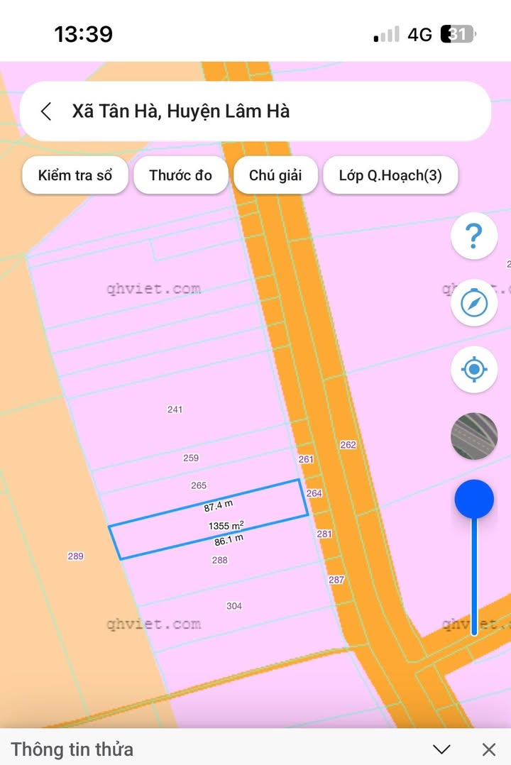 Đất nền bán tại xã Tân Hà 16m mặt đường ĐT 724 - Giá chỉ 8 tỷ!